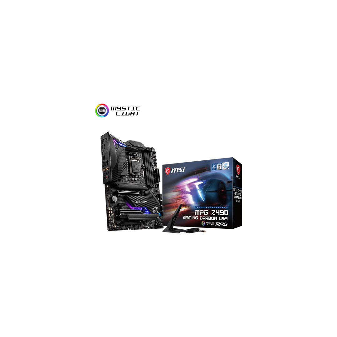 MSI MPG Z490 Gaming Carbon WiFi 10th Gen Motherboard Price in