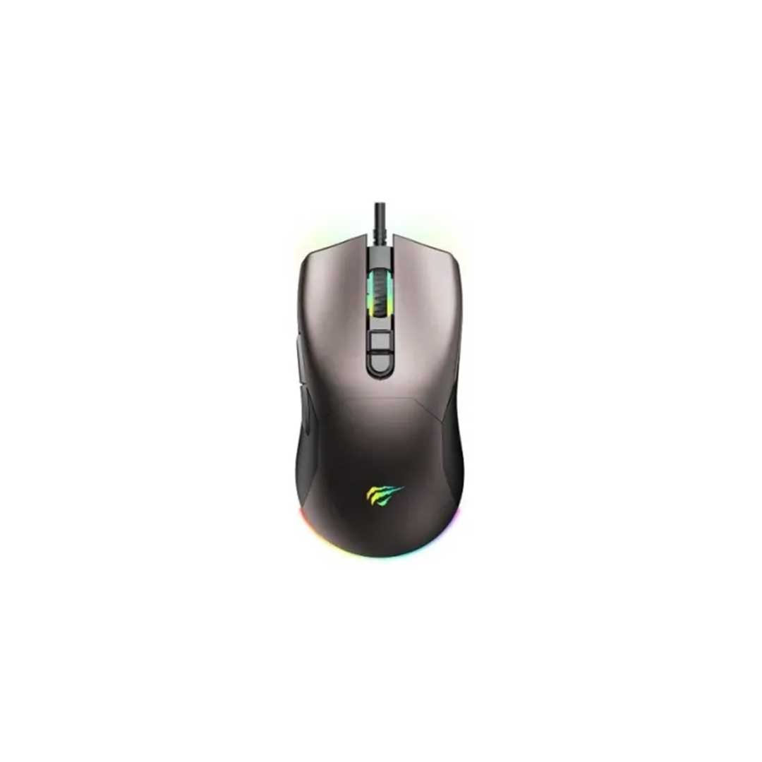 Havit MS1035 Wired Programmable RGB Gaming Mouse (Black)