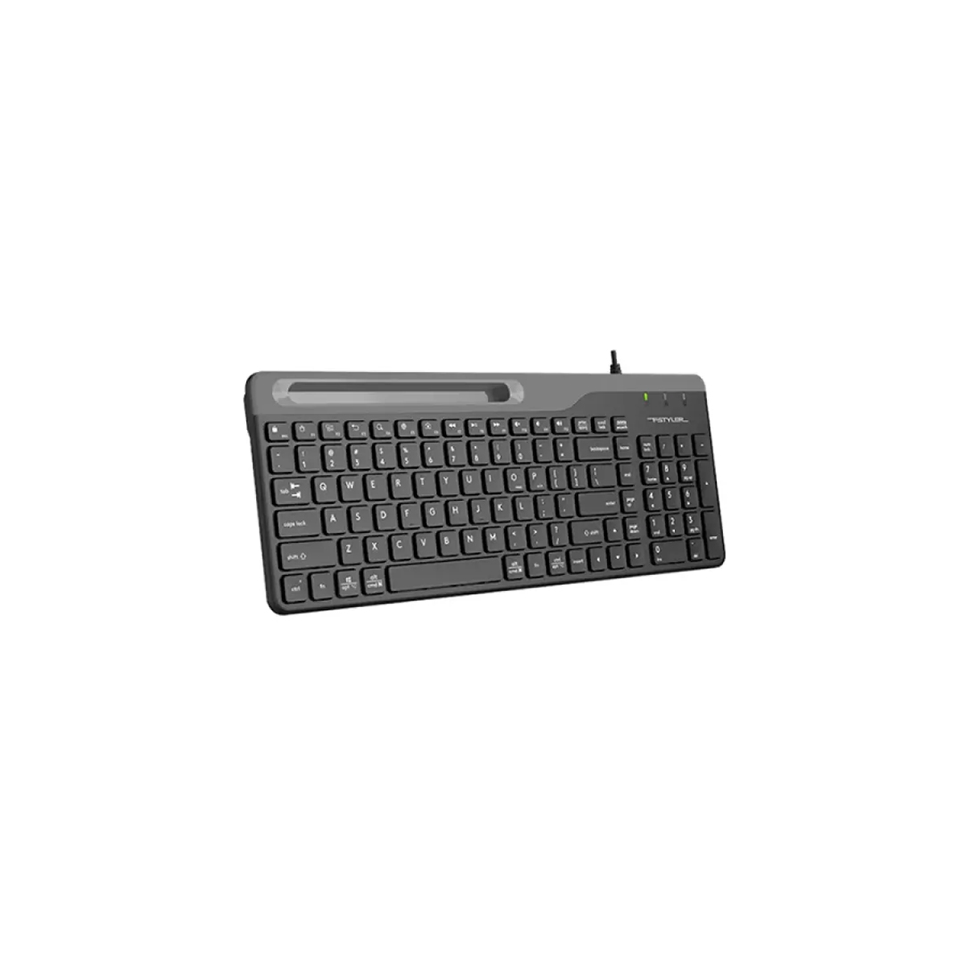 A4TECH FK25 Fstyler 2-Section Compact Keyboard - Black