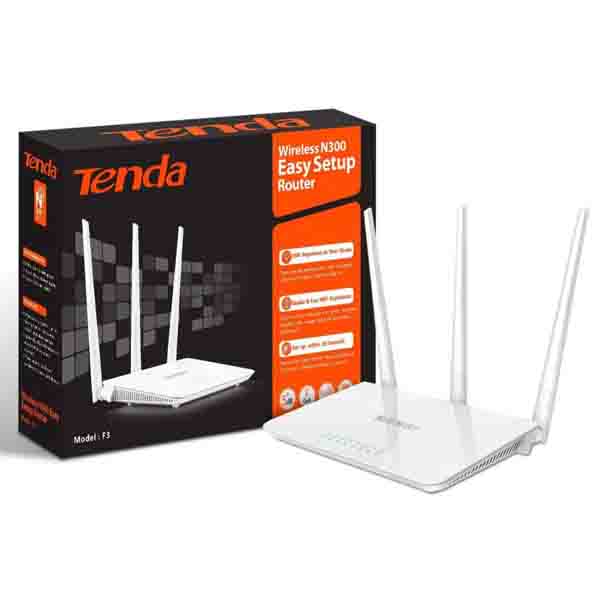 Tenda F3 Wireless 300 Mbps Router Price in bd