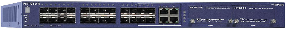 Netgear GSM7328FS 24 Port Pro Safe Gigabit Fiber Stack able L3 Managed Switch