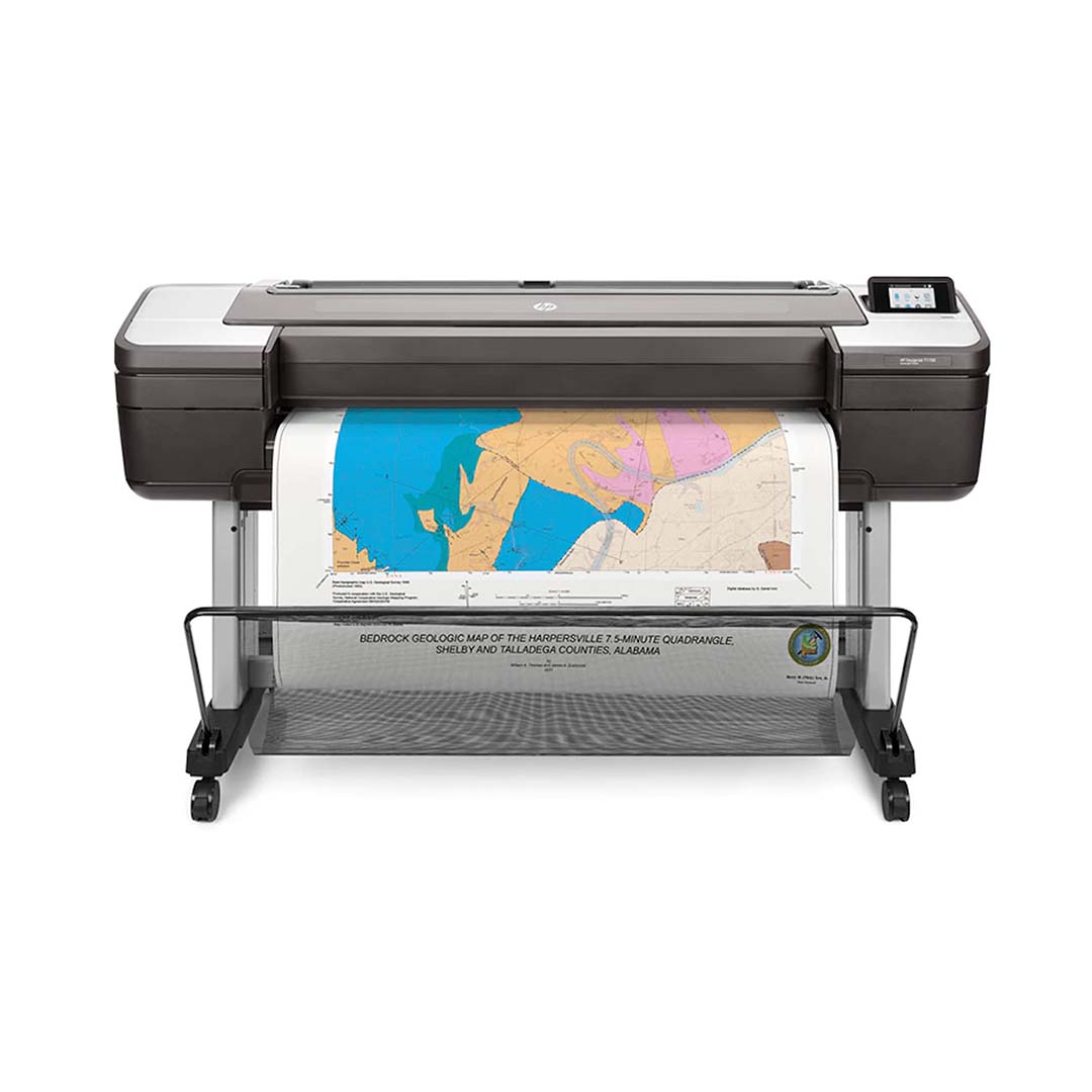 HP DESIGNJET T1708DR 44 INCH POSTSCRIPT LARGE FORMAT THERMAL INKJET PRINTER