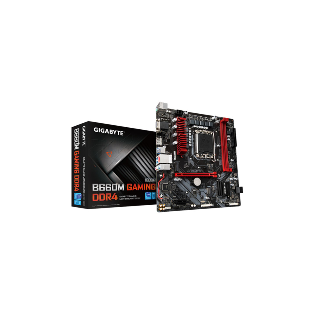 Gigabyte B660M GAMING DDR4 12th Gen Micro ATX Motherboard