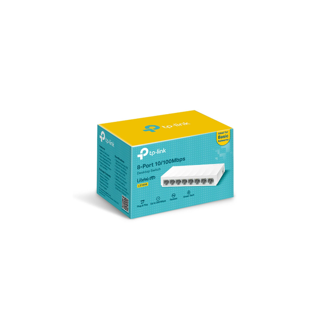 Tp-Link LS1008 8-Port Desktop Network Switch
