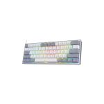 Redragon K617 Wired RGB Gaming Keyboard White & Grey