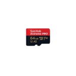 Sandisk Extreme Pro 64GB MicroSDXC Memory Card
