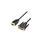 Yuanxin HDMI Male to DVI Male 1.8 Meter Black Cable