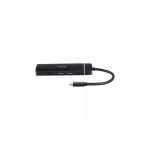 Yuanxin Type-C Male to HDMI, USB 3.0, USB 2.0, Lan & PD Female Black Converter