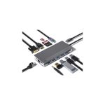 ORICO WB-11P USB HDMI TF SD VGA Audio RJ45 HUB