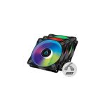 Arctic P12 PWM PST A-RGB Black - 3 pack