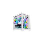 Revenger Leo Dynamic Mini 5 ARGB Mini Tower White Gaming Case