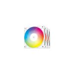 DeepCool FC120 WHITE 3-in-1 120mm ARGB PWM Case Fan