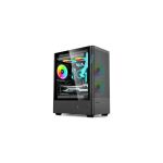 Value-Top NUBIA20F5 Micro ATX Full Black Gaming Casing