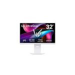 LG UltraGear 32G810SA-W 32-inch 144Hz 4K UHD Gaming Monitor
