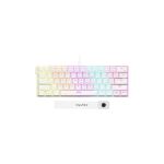 AJAZZ NK61 Mixed RGB Wired Mechanical Gaming Keyboard ABS White