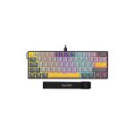 AJAZZ NK61 Mixed RGB Wired Mechanical Gaming Keyboard Blue-White-Dark Blue