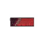 Ajazz ALUX 60 ultra HE Aluminum Keyboard-Transparent Red Keycaps