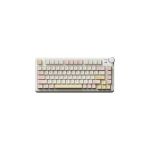 Lingbao MK75 Tri-Mode Mechanical Keyboard - Cream White