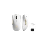 MCHOSE K7 Ultra Lightweight Tri-Mode Gaming Mouse - White