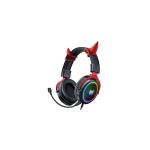 Onikuma X10 Ox Horn RGB Wired Professional Gaming Headset with Noise Cancellation Microphone Black
