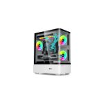Value-Top NUBIA20 F5W-MI Micro ATX Full White Gaming Casing