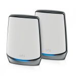 Netgear Orbi RBK852 AX6000 Gigabit Tri-Band Wi-Fi 6 Router (2 Pack)