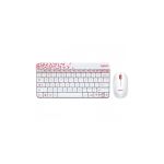 Logitech MK240 Wireless White Keyboard & Mouse Combo