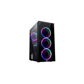 OVO X10 ARGB Mid-Tower Gaming Casing Black