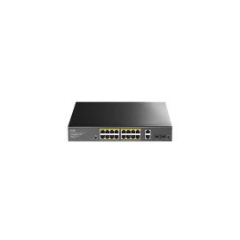 Cudy GS1018PS2 16-GbE PoE Switch with 2 Uplink GbE and 2 Uplink SFP
