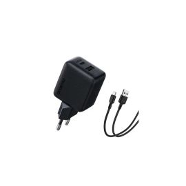 Oraimo Cannon Dual Port 18W Charger Adapter with Type-C Cable