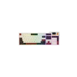 AJAZZ AK35I V4 Tri-Mode RGB Keyboard - Black Beige Red