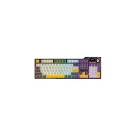 AJAZZ AK35I V4 Tri-Mode RGB Keyboard - Dark Grey Yellow