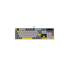 AJAZZ NK104 Wired Mechanical Keyboard  Black-gray-yellow