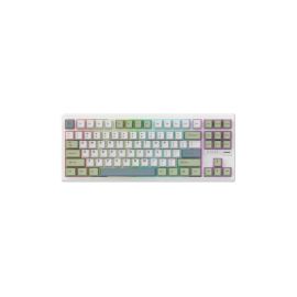 AJAZZ QS87 MAX Tri-Mode CNC Aluminum Keyboard - Plus White