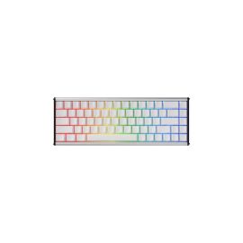 ALUX 68 HE Full Aluminum Keyboard   White Side Printed