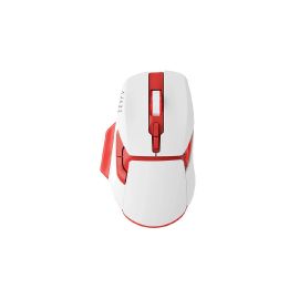 Ajazz AJ039 Wired Gaming Mouse - Red & White