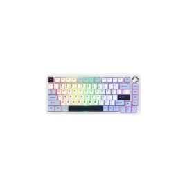 Ajazz AK820 MAX PLUS Tri-Mode Mechanical Keyboard - Blue White Dark Blue