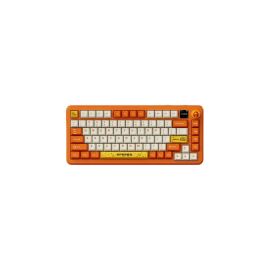 Ajazz AK820 MAX PLUS Tri-Mode Mechanical Keyboard - Cheese Orange