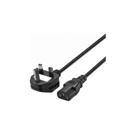 Xtreme 3-Pin 1.5 Meter Black Desktop Power Cable