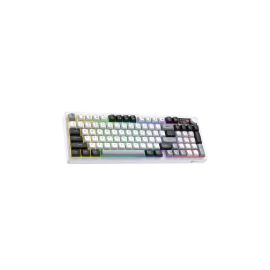 ONIKUMA MT902 Tri-Mode RGB Gaming Keyboard White