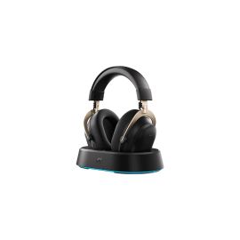 MCHOSE V9 Turbo Plus Wireless Gaming Headset (Black Gold)