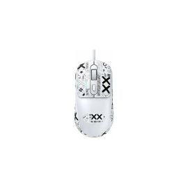 T-WOLF G580 Wired Gaming Mouse with Grip Tape White