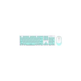 T-WOLF TF770 2.4GHz Wireless Keyboard & Mouse Combo Blue