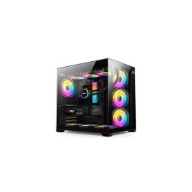T-Wolf City Ranger X7 ARGB Mid-Tower Gaming Casing Black