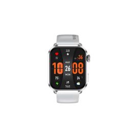 Weofly Power 2 AMOLED Bluetooth Calling Smartwatch Silver