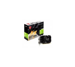 MSI GeForce GT 730 4GB DDR3 PCI Express 2.0 Graphics Card