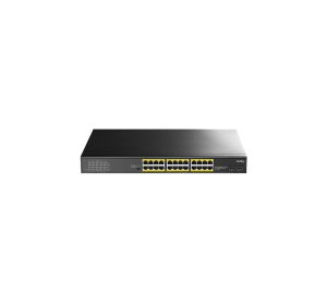 Cudy GS1028PS2 24 Port Gigabit Unmanaged PoE+ Switch with 2 Gigabit SFP PortsCudy GS1028PS2 24 Port Gigabit Unmanaged PoE+ Switch with 2 Gigabit SFP Ports