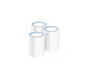 Cudy M1200 AC1200 Gigabit Dual-Band Mesh Wi-Fi 5 System Router (3-Pack)
