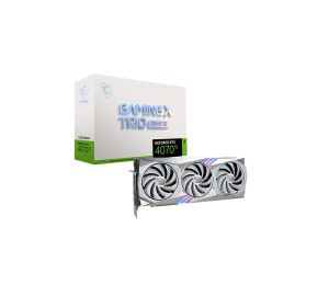 MSI GeForce RTX 4070 Ti GAMING X TRIO White 12GB GDDR6X Graphics Card