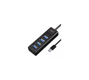 Yuanxin USB Male to Quad USB Female Black Hub